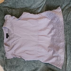 Lane Bryant ruffle peplum blouse